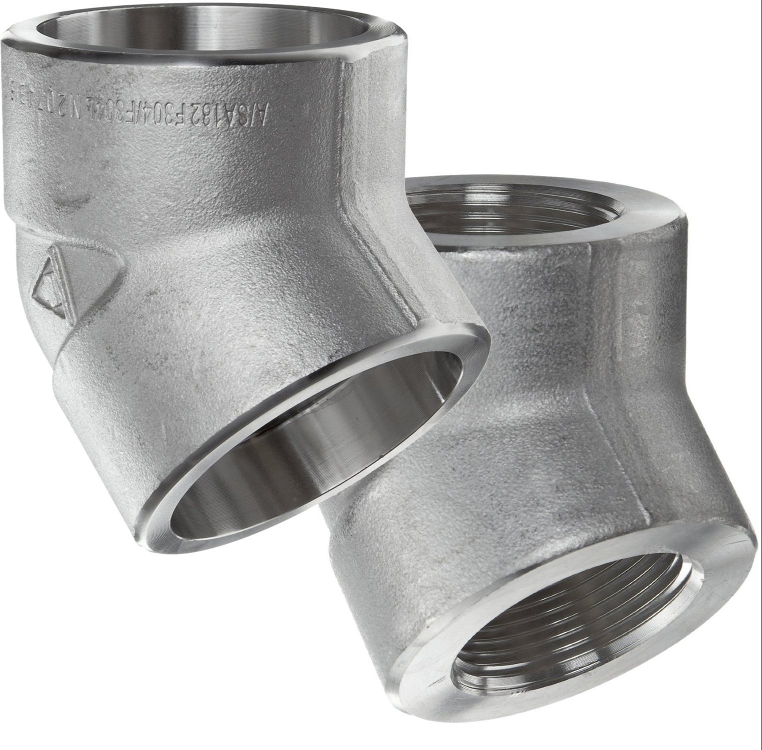 A182 45 Degree Threaded Elbow