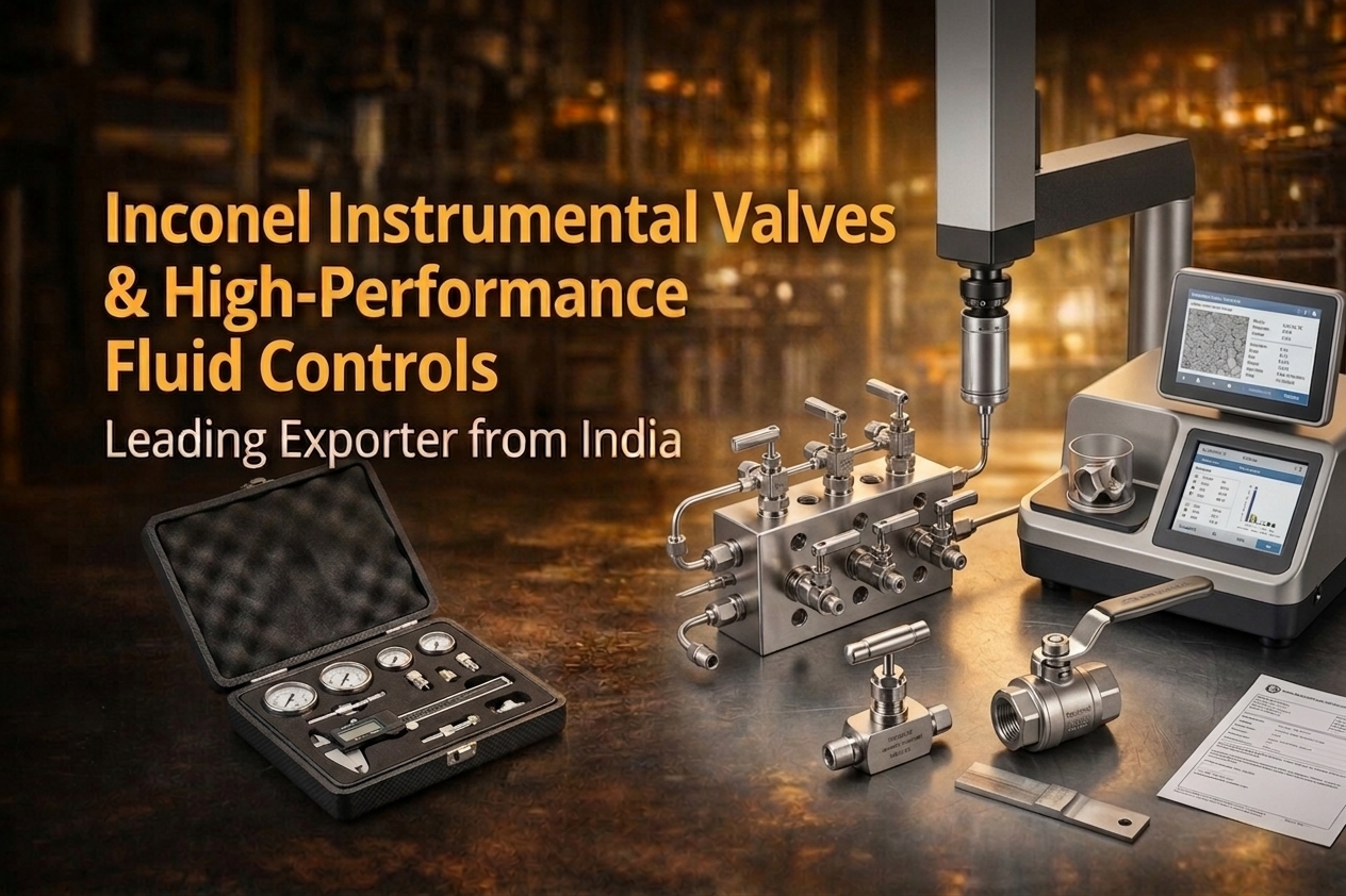 Inconel Instrumental Valves Exporter in India - Arrow Piping Solutions
