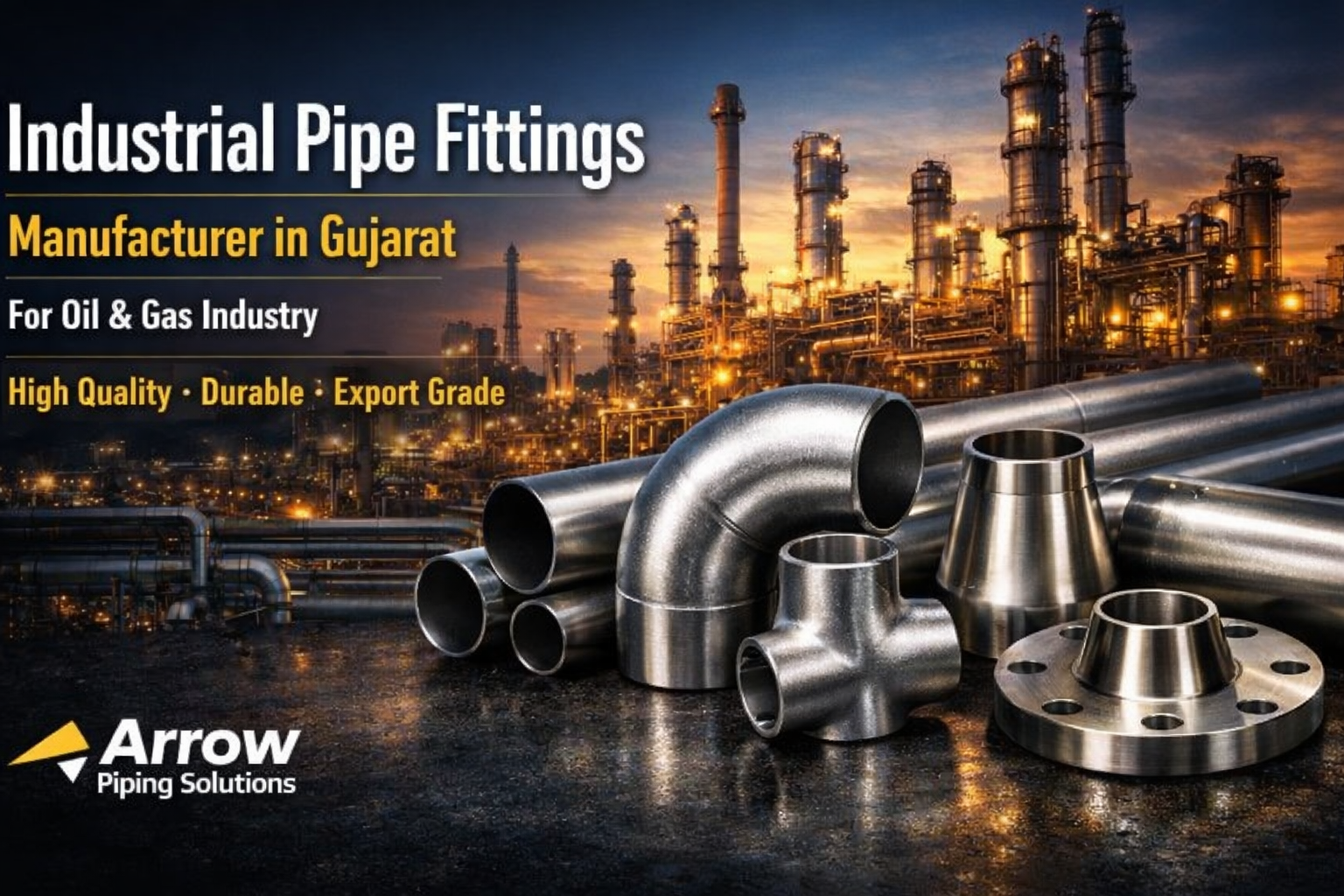 Pipe Fittings Manufacturer Gujarat Oil and Gas