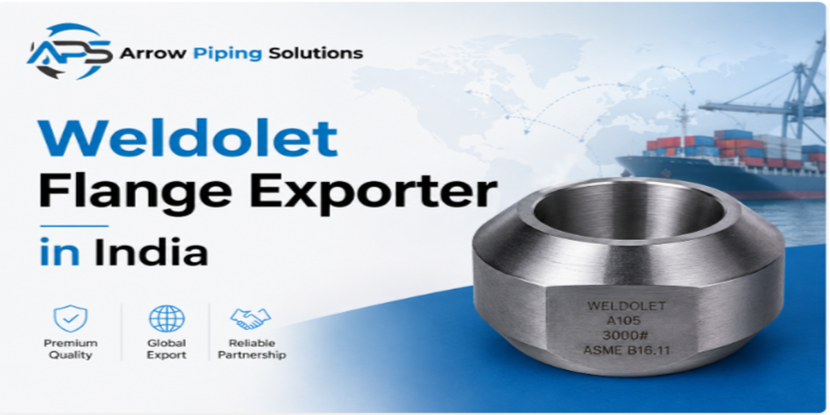 Weldolet Flange Exporter in India - Arrow Piping Solutions Mumbai Maharashtra