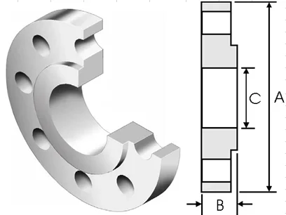 Weld Neck Flange Diagram
