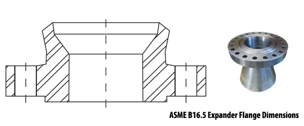 Weld Neck Flange Diagram