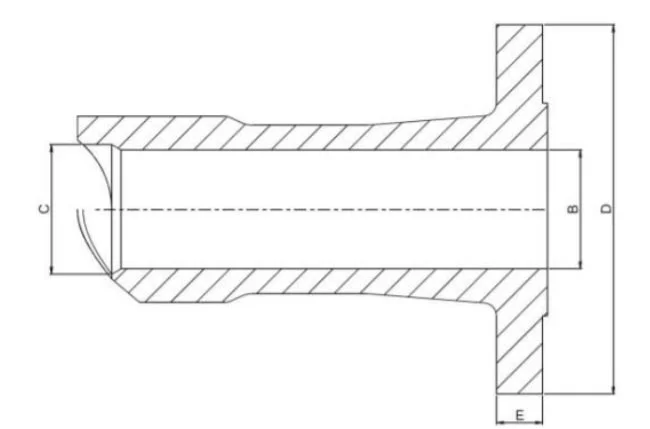 Flange Olet Diagram